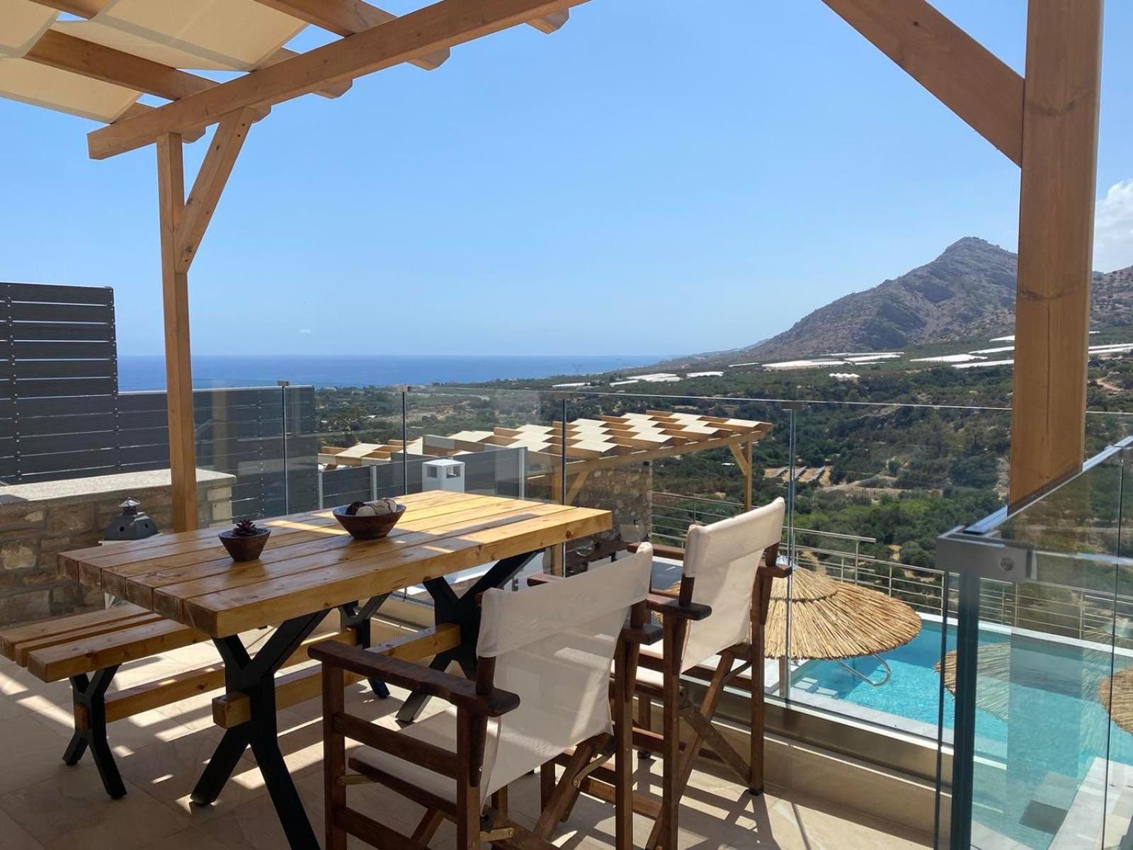 Mediterranean View Villa Makriyialós Ngoại thất bức ảnh