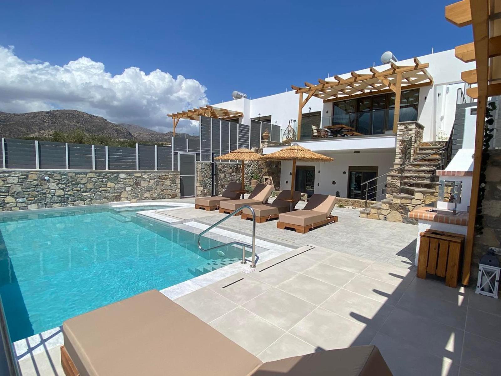 Mediterranean View Villa Makriyialós Ngoại thất bức ảnh