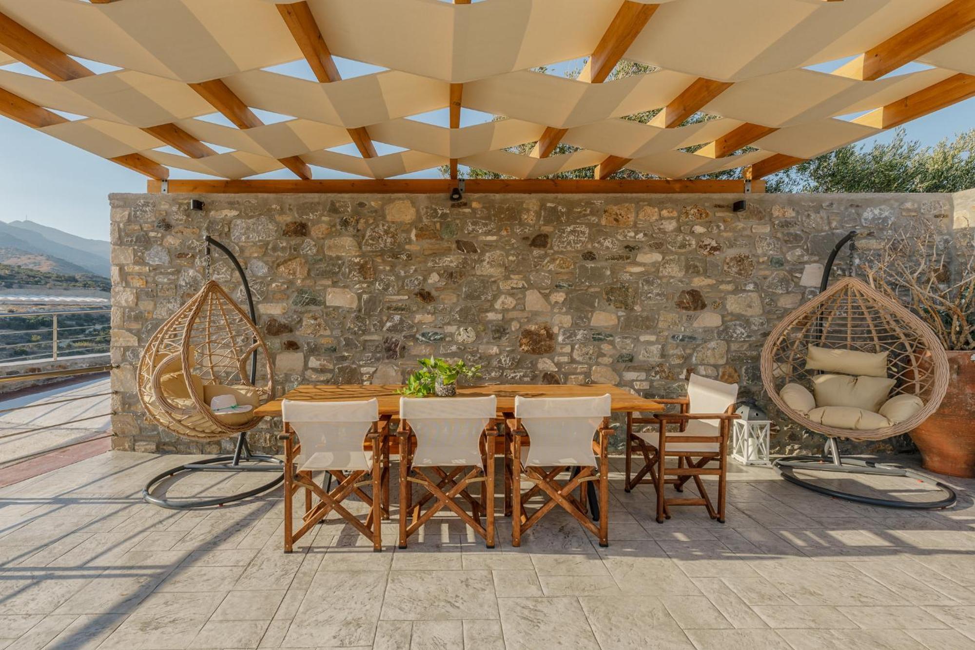 Mediterranean View Villa Makriyialós Ngoại thất bức ảnh