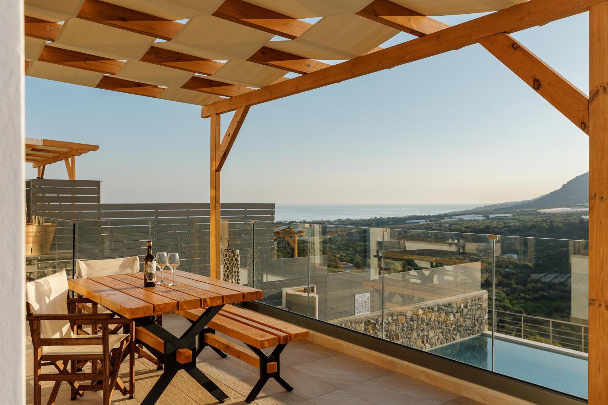 Mediterranean View Villa Makriyialós Ngoại thất bức ảnh
