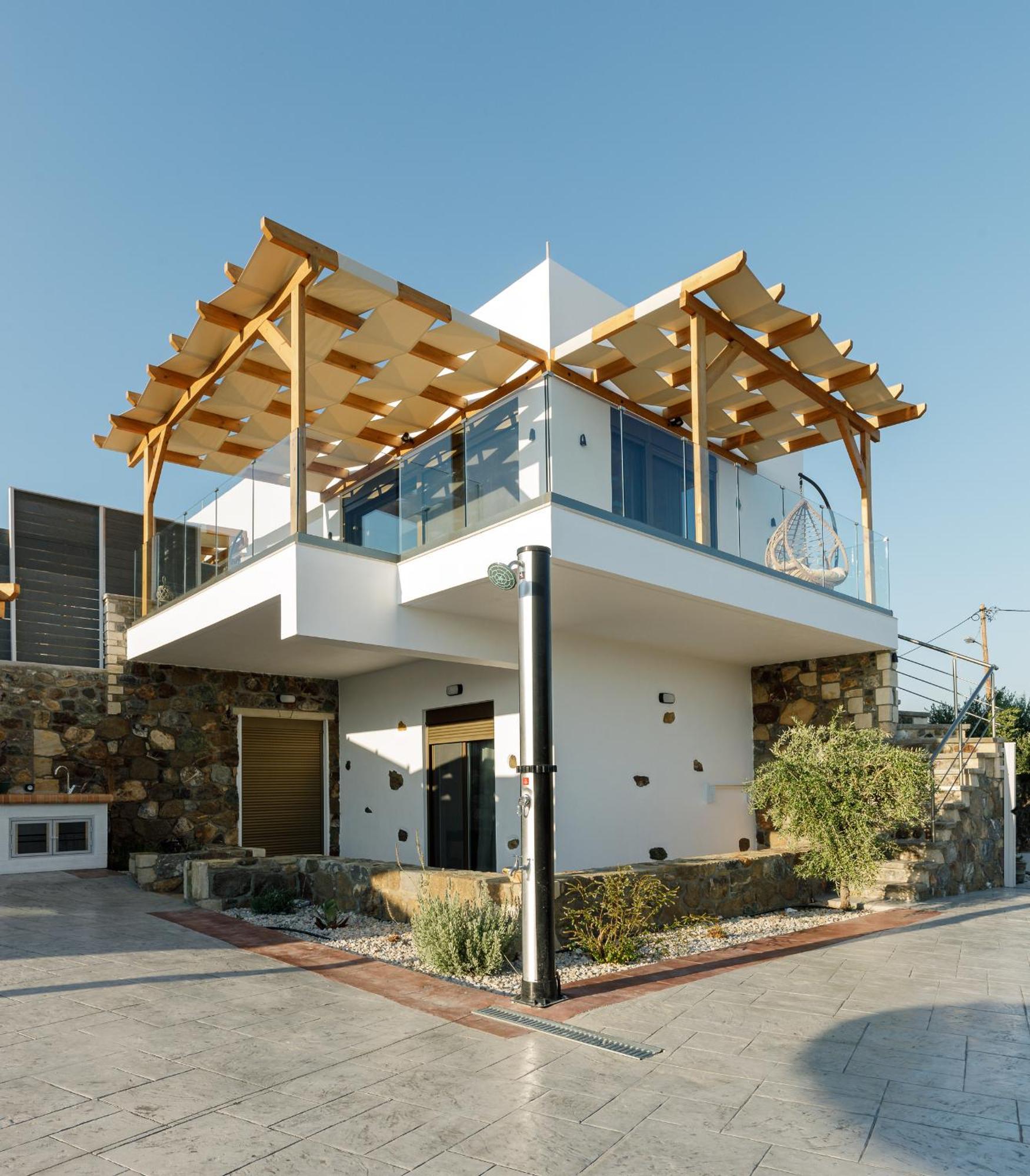 Mediterranean View Villa Makriyialós Ngoại thất bức ảnh