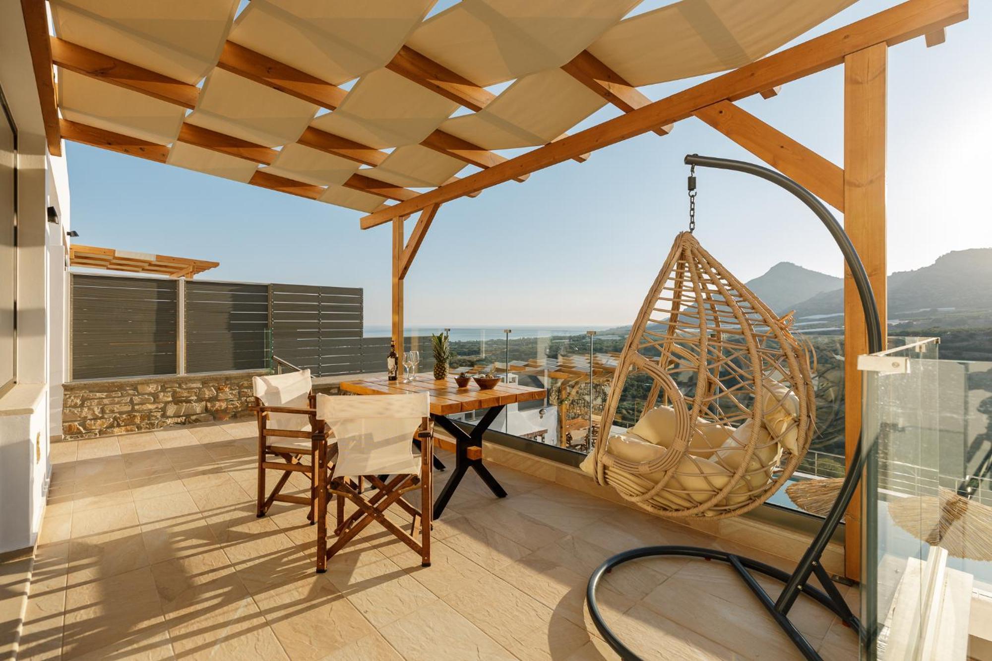Mediterranean View Villa Makriyialós Ngoại thất bức ảnh