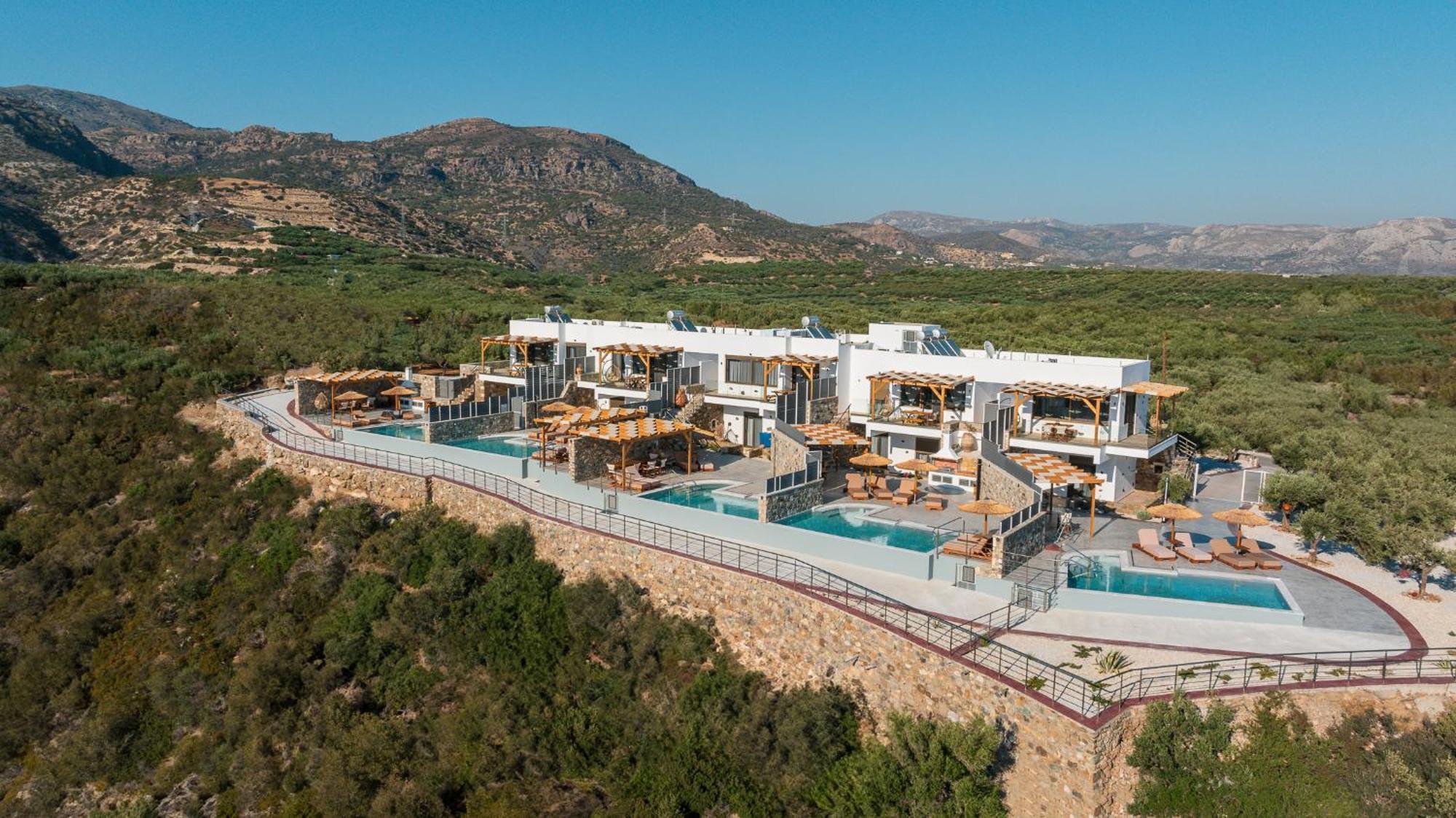Mediterranean View Villa Makriyialós Ngoại thất bức ảnh