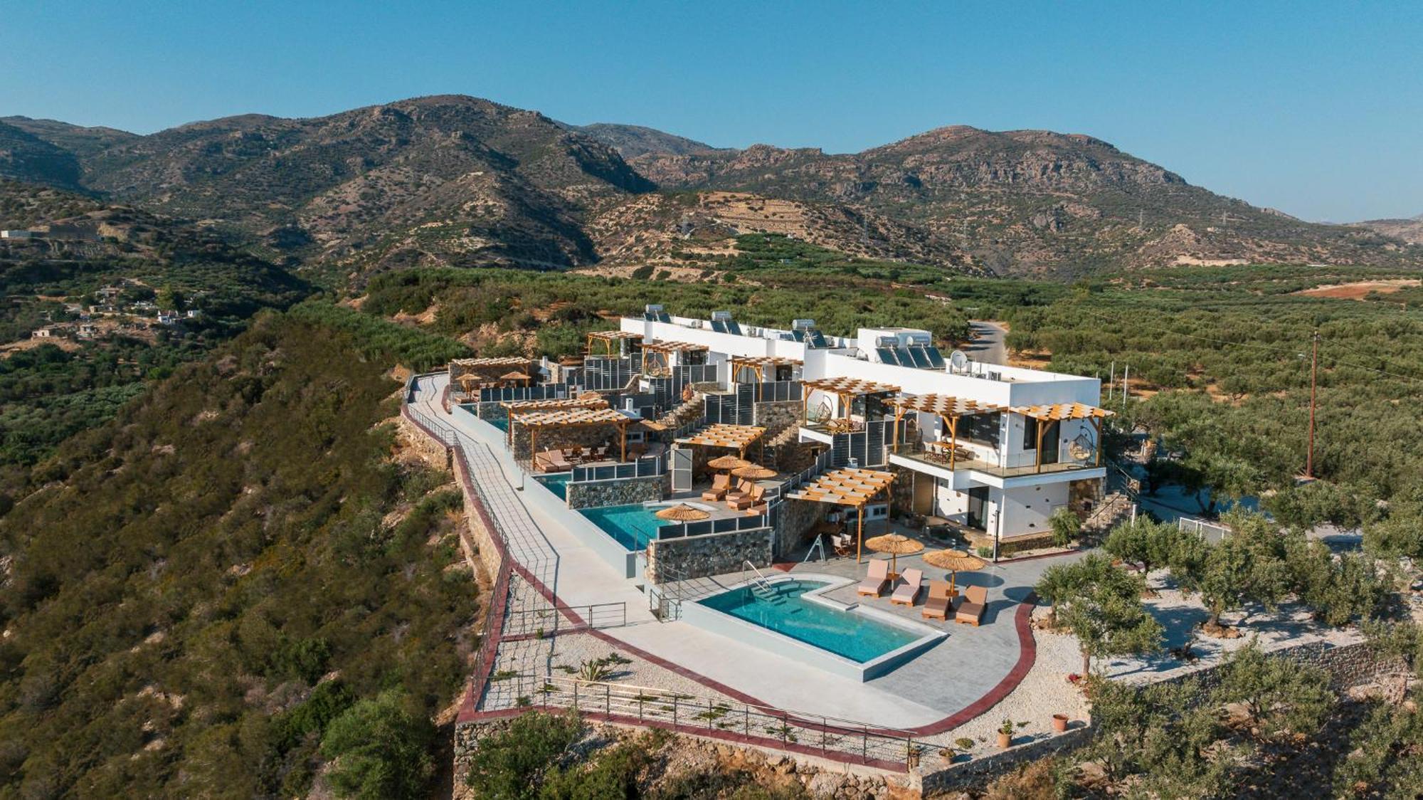 Mediterranean View Villa Makriyialós Ngoại thất bức ảnh