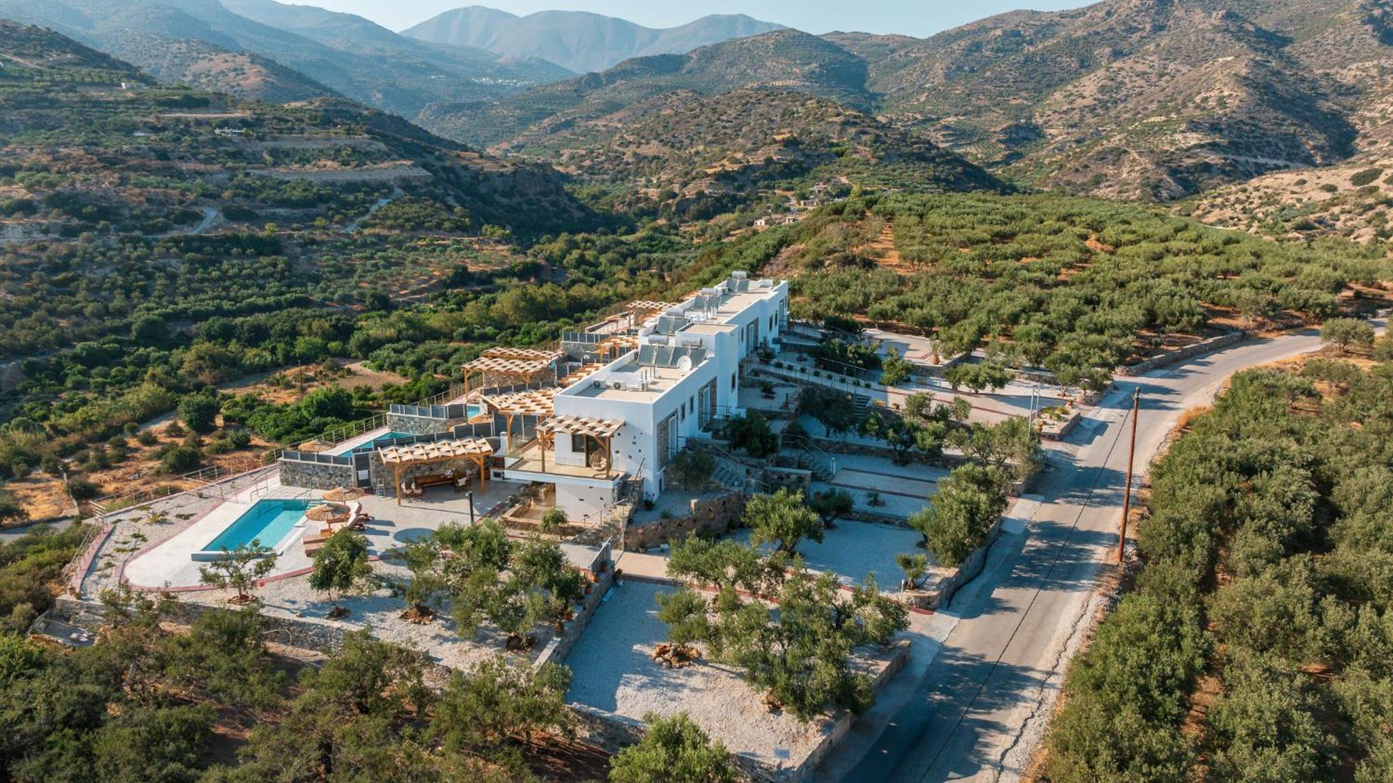 Mediterranean View Villa Makriyialós Ngoại thất bức ảnh