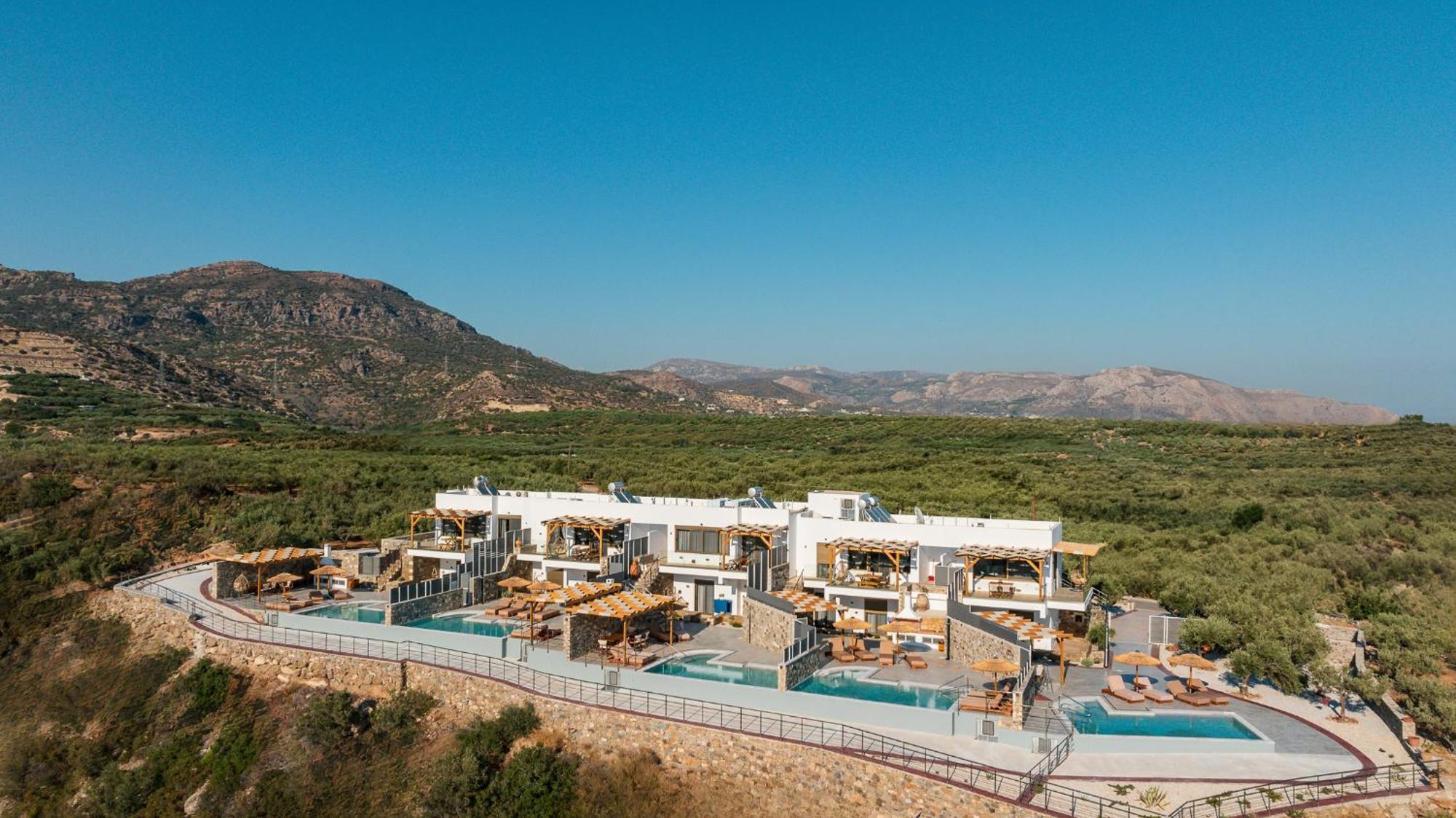 Mediterranean View Villa Makriyialós Ngoại thất bức ảnh