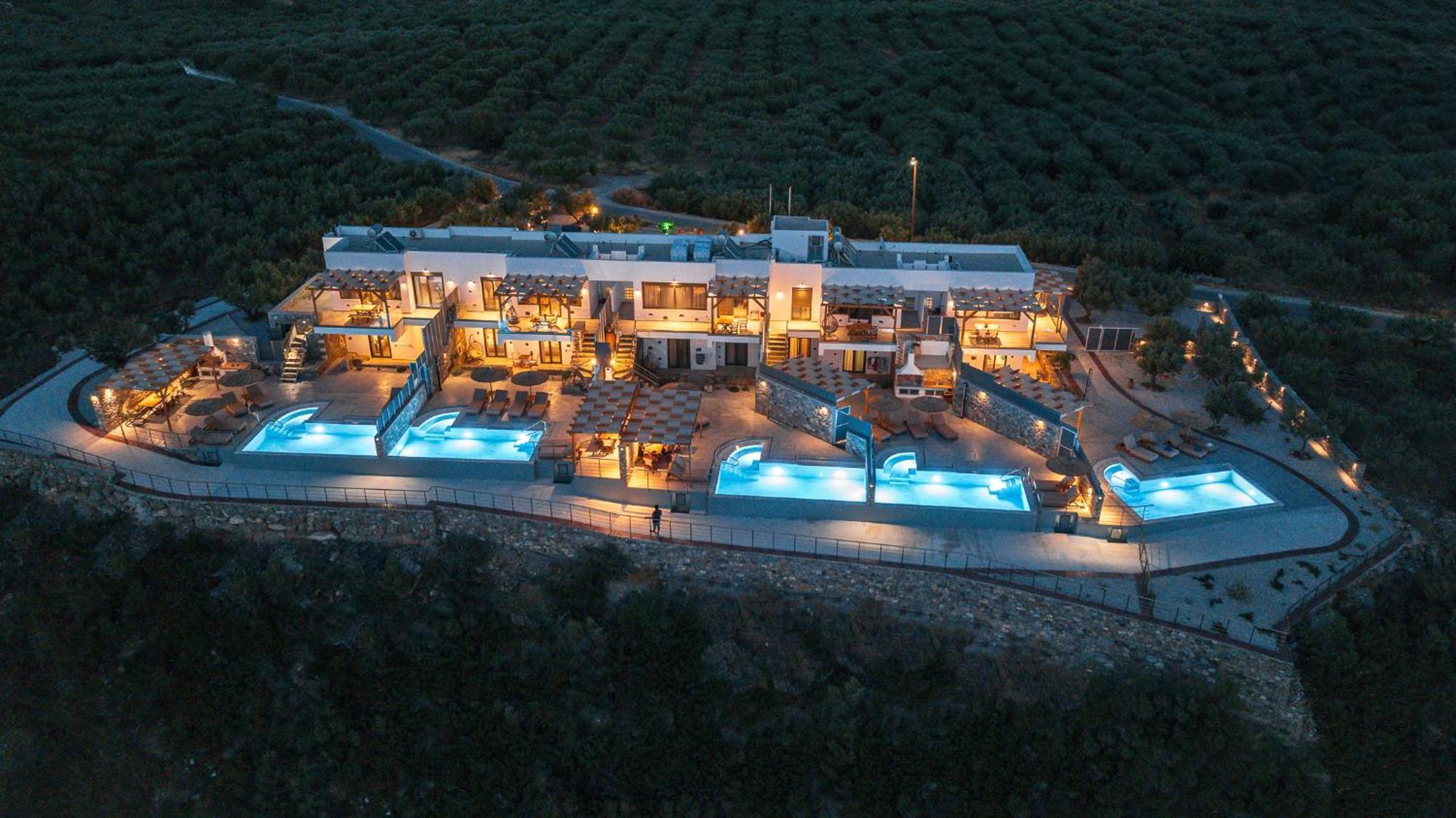 Mediterranean View Villa Makriyialós Ngoại thất bức ảnh