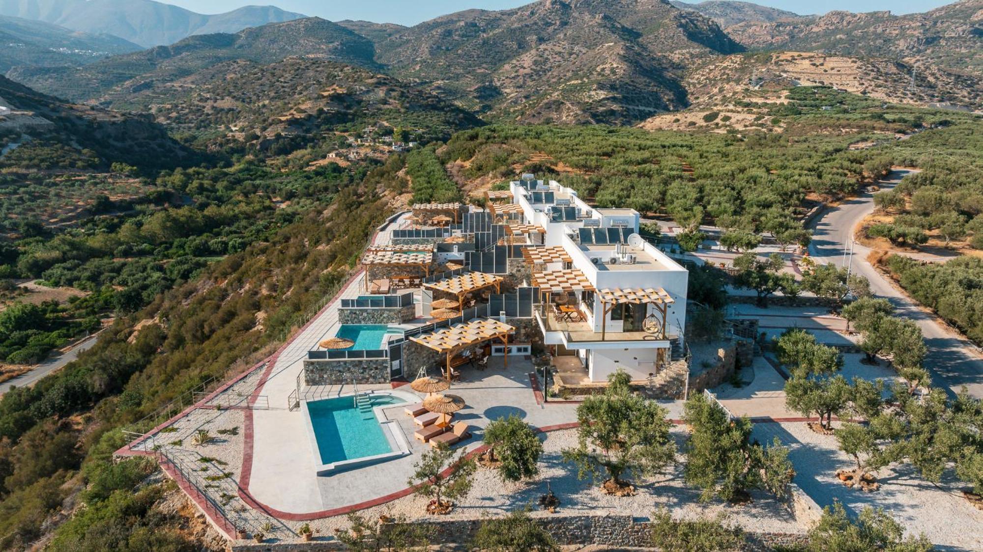 Mediterranean View Villa Makriyialós Ngoại thất bức ảnh